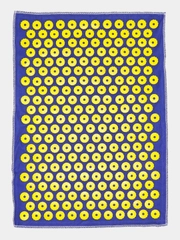 Иппликатор Кузнецова, игольчатый, коврик, 242 колючки, 60 х 41, от боли в мышцах, суставах