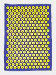 Иппликатор Кузнецова, игольчатый, коврик, 242 колючки, 60 х 41, от боли в мышцах, суставах