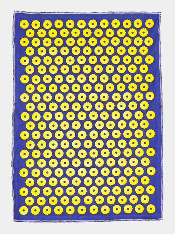 Иппликатор Кузнецова, игольчатый, коврик, 242 колючки, 60 х 41, от боли в мышцах, суставах