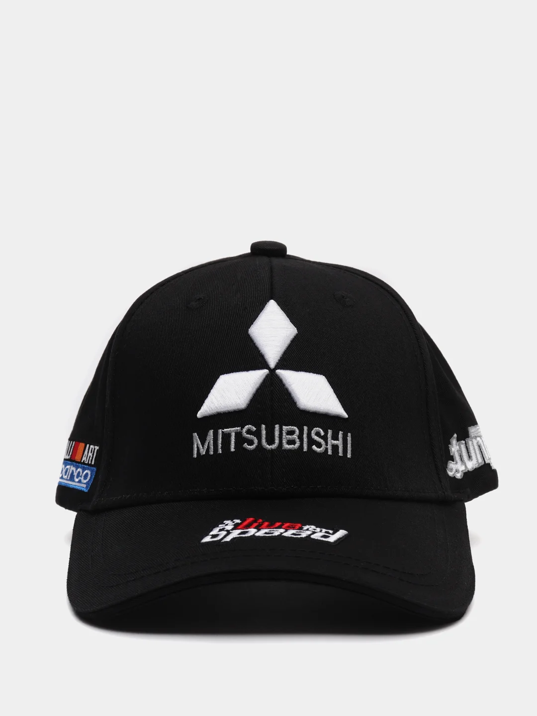 Бейсболка / кепка мужская / женская с объемной вышивкой Mitsubishi / Митсубиси / Митсубиши