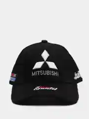 Бейсболка / кепка мужская / женская с объемной вышивкой Mitsubishi / Митсубиси / Митсубиши