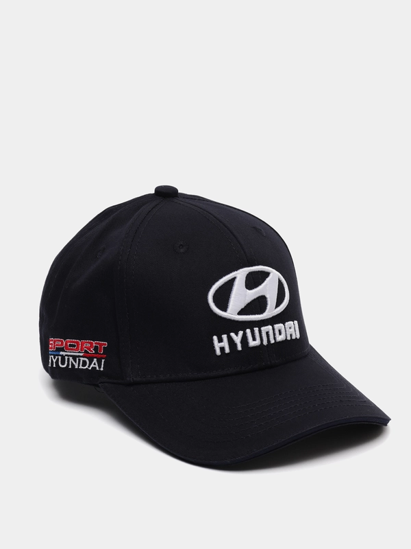 Бейсболка, кепка мужская, женская, унисекс, с объемной вышивкой HYUNDAI (Хундай /Хёндай)