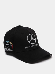 Бейсболка / кепка мужская / женская / унисекс с объемной вышивкой Mercedes-Benz / Мерседес