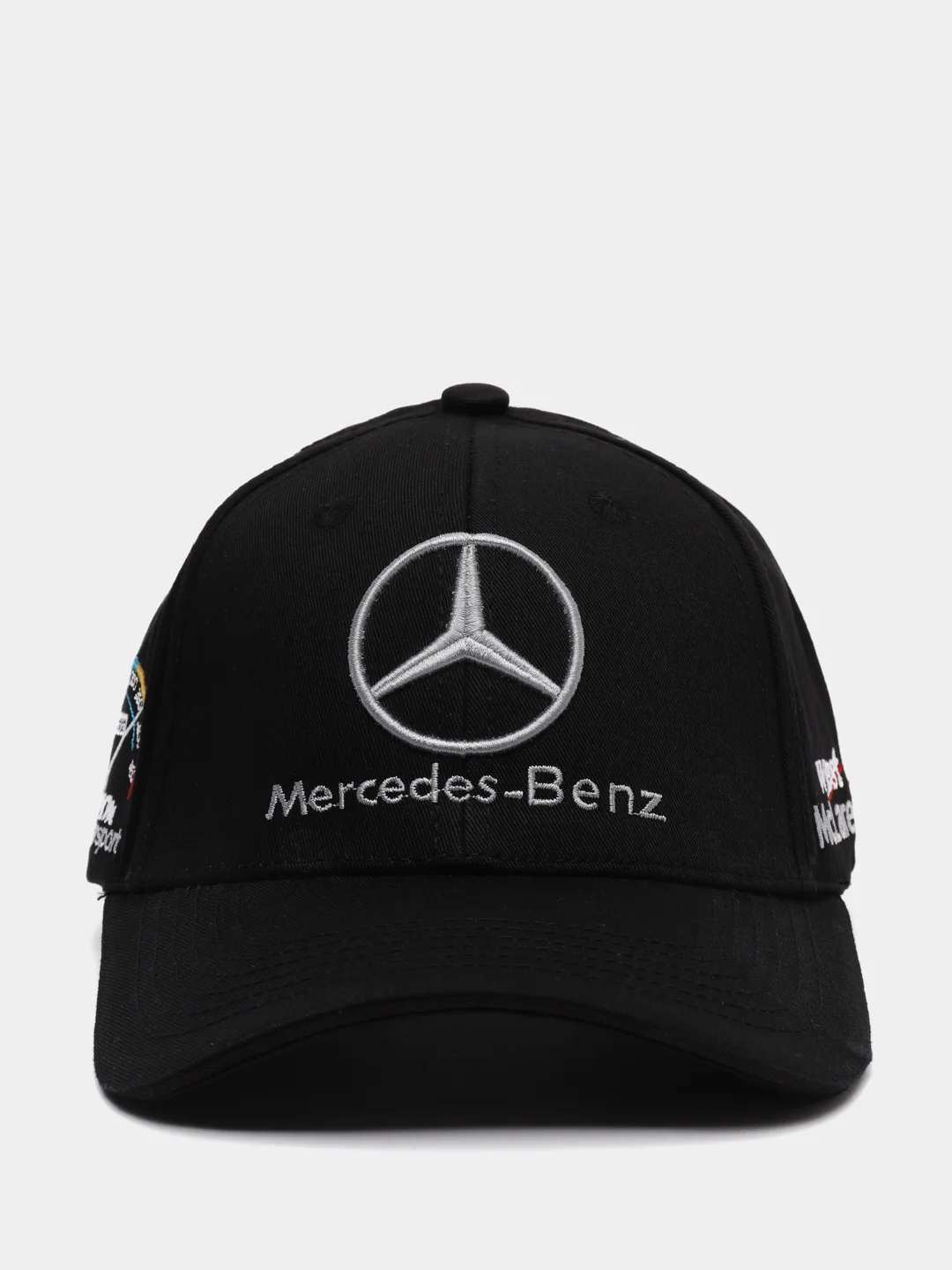 Бейсболка / кепка мужская / женская / унисекс с объемной вышивкой Mercedes-Benz / Мерседес