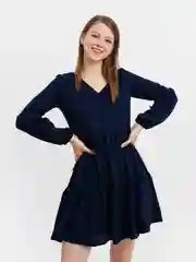 Черный платье "Кокетка"