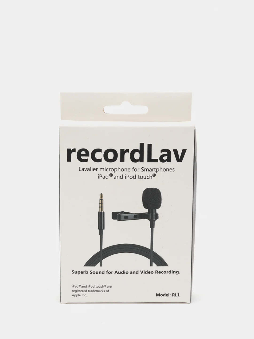 Микрофон петличный RecordLav, петличка для телефона aux