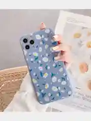 Небесно-голубой чехол для iPhone 6 / 6s, 7 / 8 / SE2020, 7 plus / 8 plus, X / XS, XR, 11