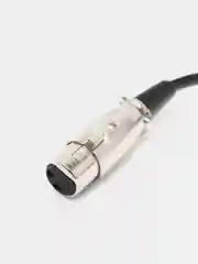 Микрофонный аудио кабель-переходник с XLR на 3,5мм jack - 2,5 м