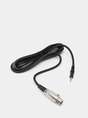Микрофонный аудио кабель-переходник с XLR на 3,5мм jack - 2,5 м