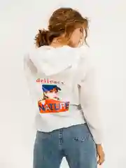 Белый женский пыльник