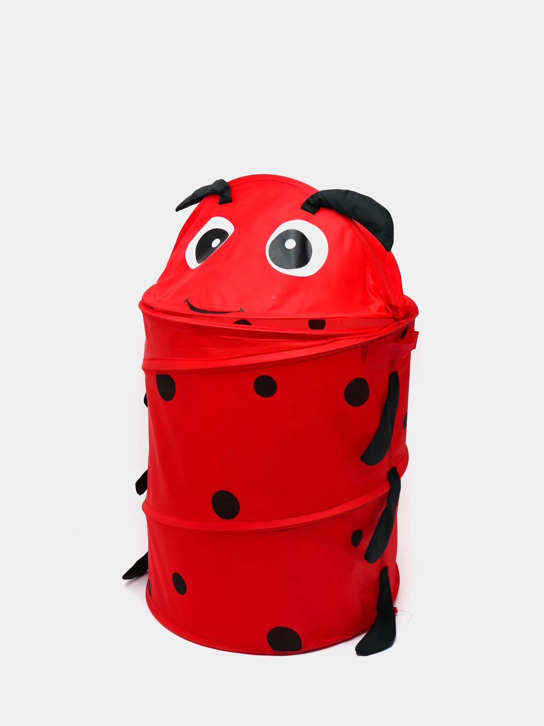 Круглая корзина для игрушек