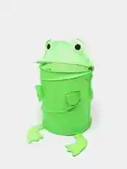 Лесной зеленый круглая корзина для игрушек