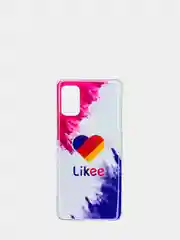 Пурпурный чехол Samsung Galaxy A41 (Самсунг Галакси А41) чехол силиконовый с рисунком