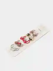 Серебряный детские резинки для волос