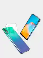 Чехол для Huawei P40 Lite E, Honor 9C, прозрачный, силиконовый