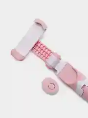 Белый монопод-трипод с пультом Bluetooth, штатив для телефона, селфи-палка
