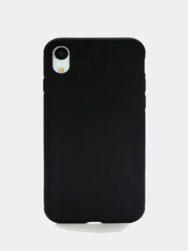 Чехол для  IPhone  7/8/SE 2020, X/XS, XR  TPU силикон черный матовый