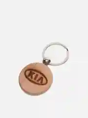 Коричневый брелок с логотипом автомобиля