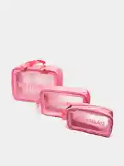 Белый косметичка,  сумка органайзер  для посещения бассейна  Wahsbag