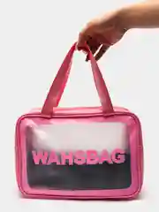 Белый косметичка,  сумка органайзер  для посещения бассейна  Wahsbag