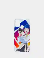 Пурпурный чехол Samsung Galaxy M31, Самсунг Галакси М31 с рисунком