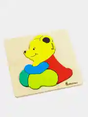 Багровый детские деревянные пазлы