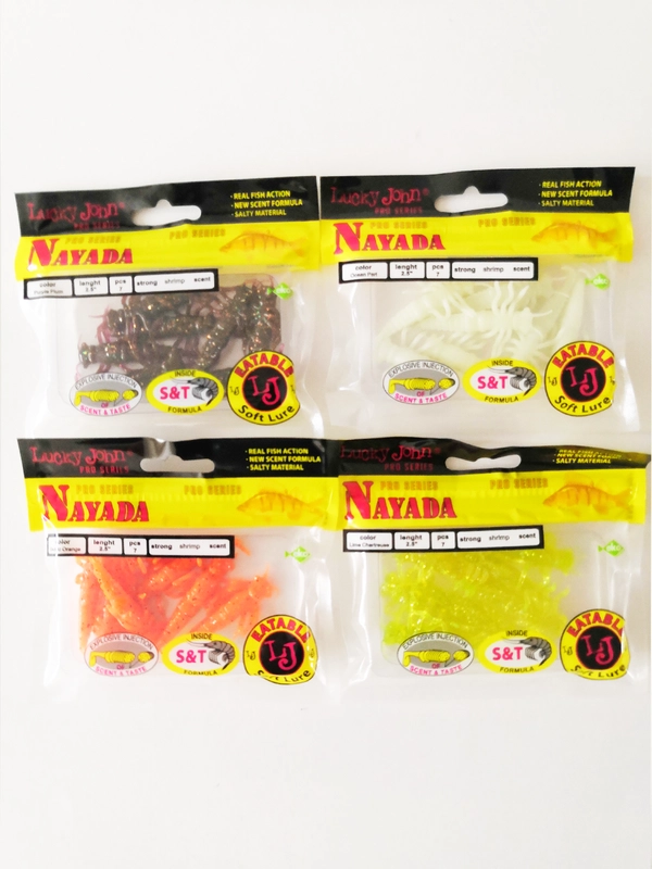 Съедобная мягкая приманка Nayada pro series, личинка стрекозы