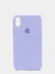Лавандовый чехол силиконовый для iPhone X/XS (Айфон)
