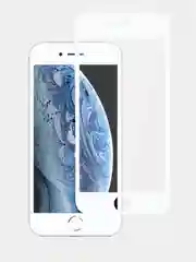 Белый защитное стекло с рамкой для  6/6s/7/8/SE 2020/7 plus/8 plus