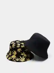 Черный панама хлопковая унисекс