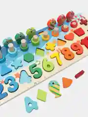 Сортер деревянный для детей, развивающий монтессори