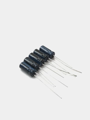 5 штук 10мкФ 25в Конденсатор электролитический 10UF 25V 105*C 5*11мм TK JAMICON