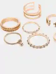 Комплект из 8 колец "Многозадачность"