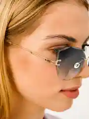 Коричневый женские солнцезащитные очки MIRSEE