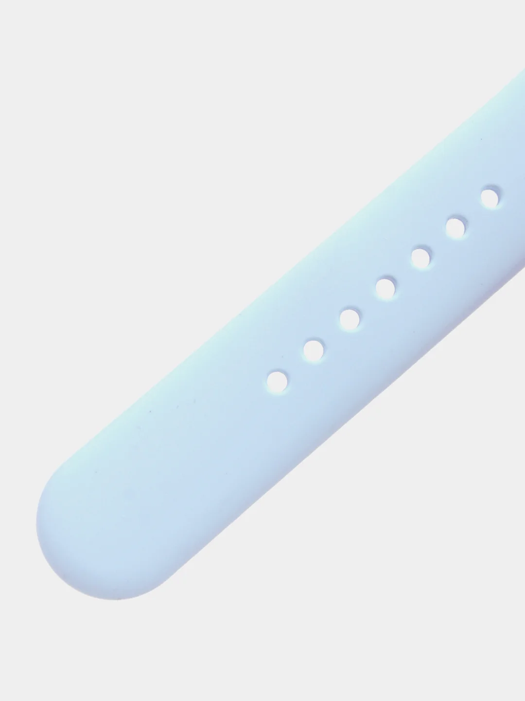Голубой силиконовый ремешок для Apple Watch