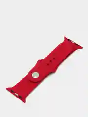 Красный силиконовый ремешок для Apple Watch   38/40 42/44