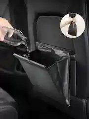 Сумка для мусора на спинку переднего сиденья Baseus Large Garbage Bag - Черная CRLJD