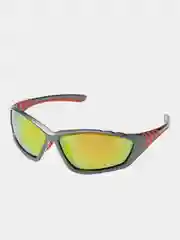 Солнцезащитные поликарбонатные спортивные очки Eyelevel "Armour", красный