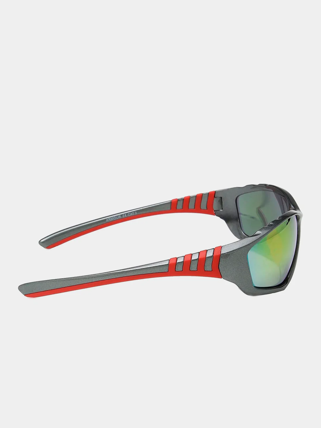 Солнцезащитные поликарбонатные спортивные очки Eyelevel "Armour", красный