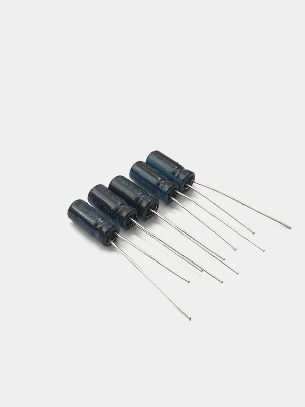 5 штук 10мкФ 100в Конденсатор электролитический 10UF 100V 105C 5х11 TK JAMICON