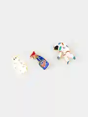 Металлический значок "Космонавт"