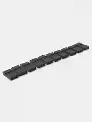 Разъем Dupont 3pin 2.54мм BLS-3 (без контакта, только корпус) (10 штук)