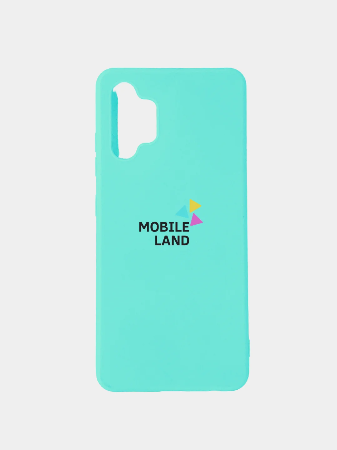 Бирюзовый чехол силиконовый для Samsung Galaxy A32 4g