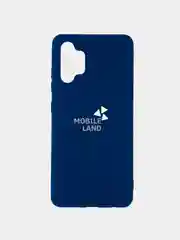 Темно-синий чехол силиконовый для Samsung Galaxy A32 4g