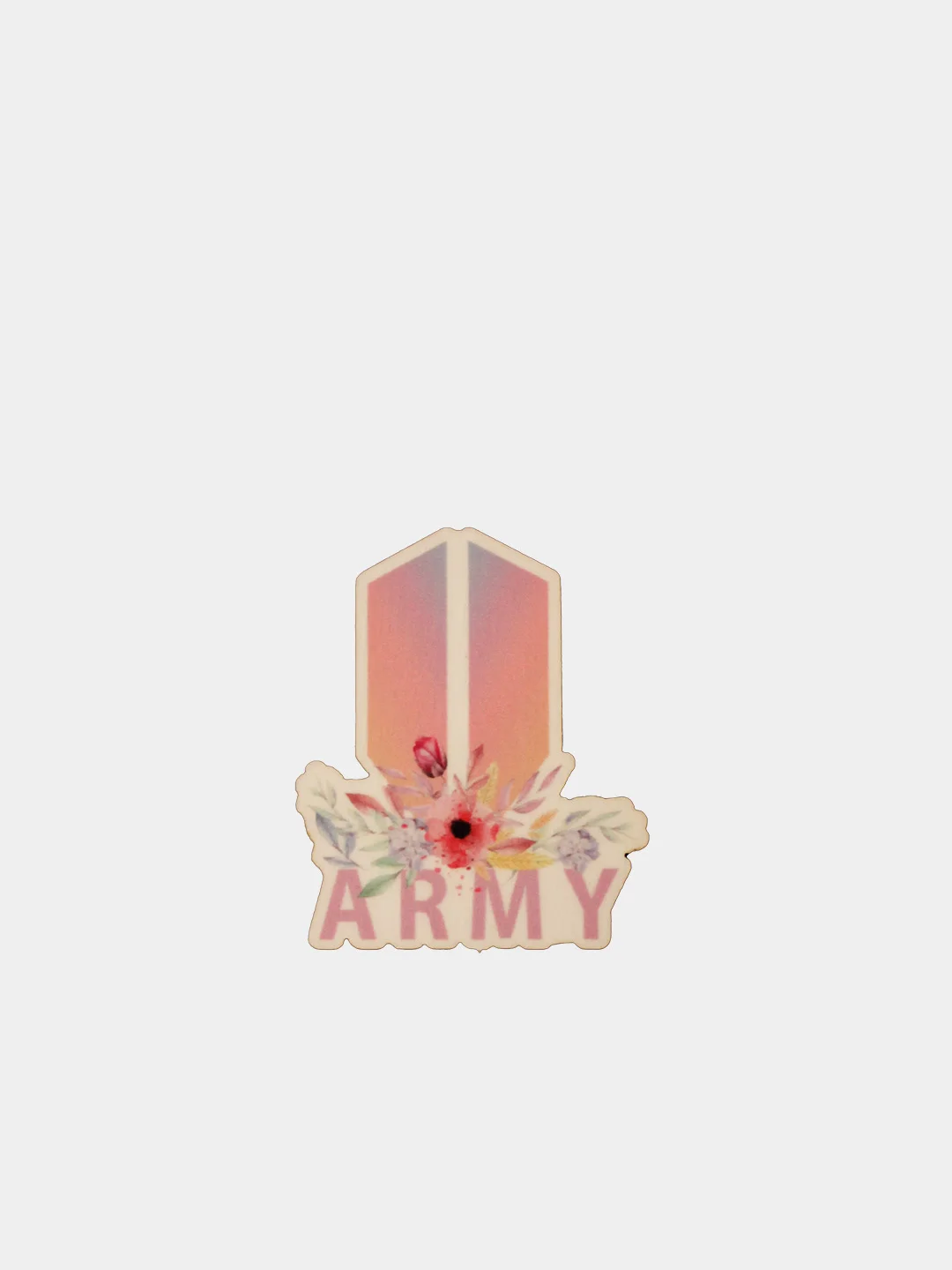 Белый значки деревянные "BTS, ARMY, EXO, Black Pink, Stray Kids"