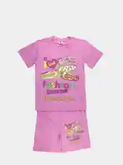 Футболка и шорты для девочек, 5-8 лет