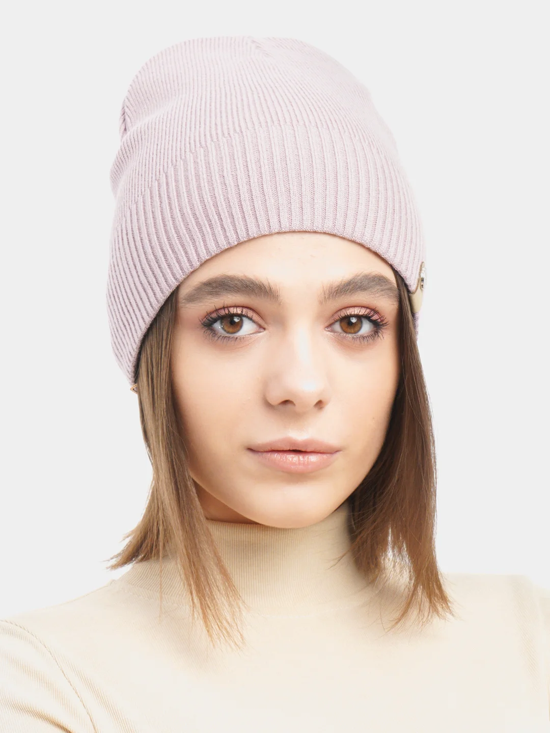 Коралловый меланж шапка YSG
