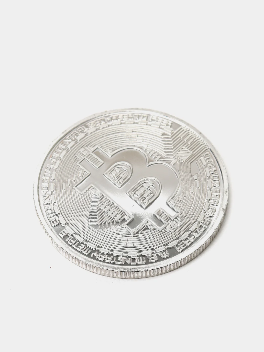 Золотой bitcoin Сувенирная Монета Биткоин
