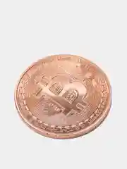 Золотой bitcoin Сувенирная Монета Биткоин