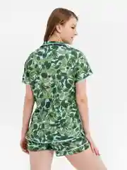 Женская пижама с шортами "Кактусы"